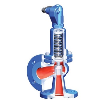 55921 ARI-SAFE-P Нормальный предохранительный клапан с фланцами - закрытая аэрация PN 40 DN 40